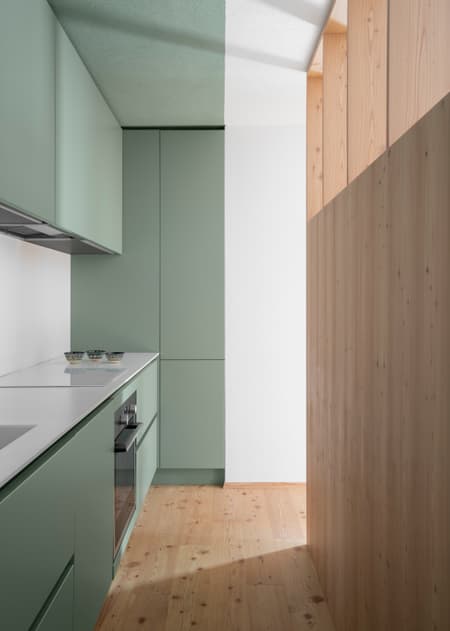 Renovation of a mountain apartment in Cavalese Val di Fiemme