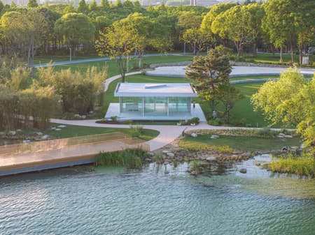 Nine-Square Pavilion