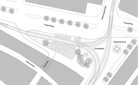 Pavilion on Europaplatz 