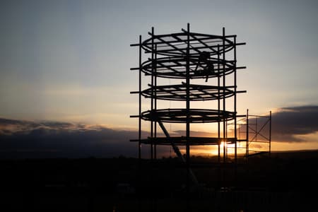 La Vuelta Al Monte Installation