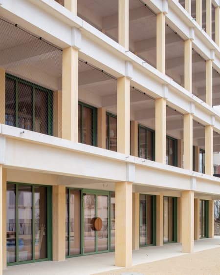 Collège des Parcs School Extension and two Sport Halls