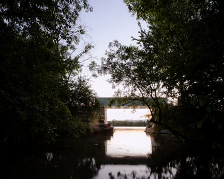 Bois Canal Footbridge