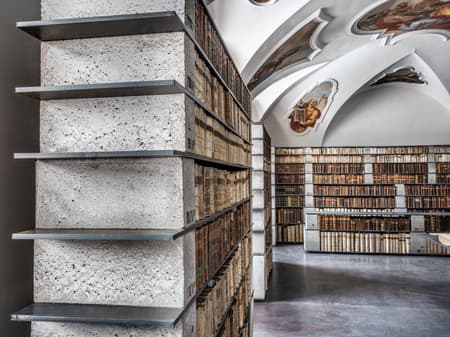 Library in the Monastery in Želiv