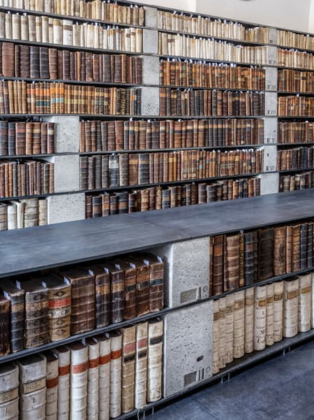 Library in the Monastery in Želiv