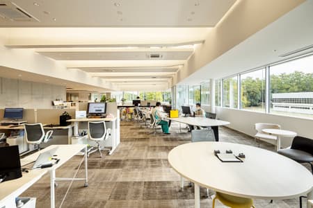 Eisai Kawashima Industrial Park Cafeteria and Office