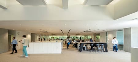 Eisai Kawashima Industrial Park Cafeteria and Office