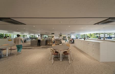 Eisai Kawashima Industrial Park Cafeteria and Office