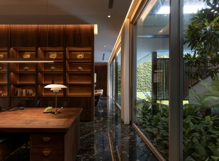 Five Courtyard House