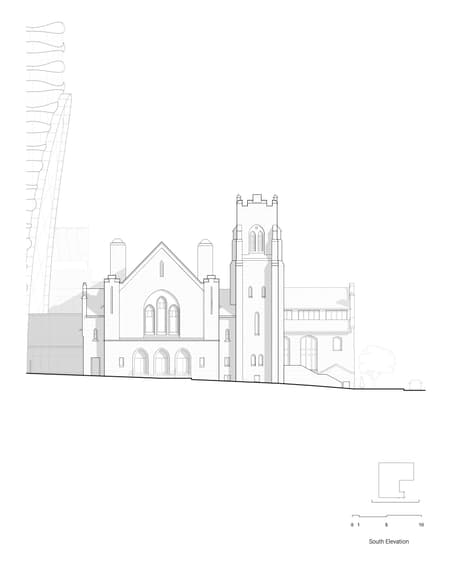 The Butterfly and First Baptist Church Complex