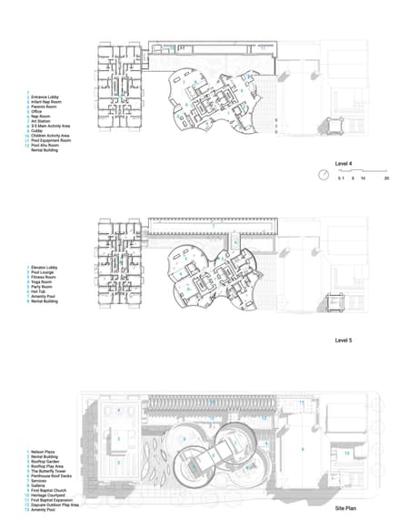 The Butterfly and First Baptist Church Complex