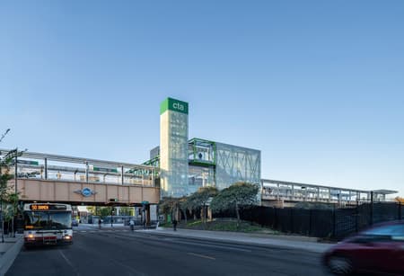 Damen Green Line Station