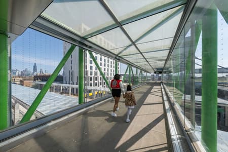 Damen Green Line Station