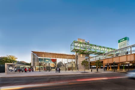 Damen Green Line Station