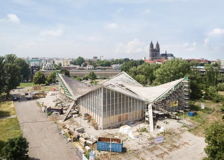 Hyparschale Building Hall  