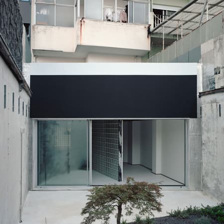 Oasis under a Building