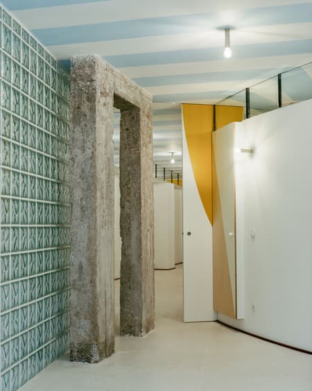 Oasis under a Building