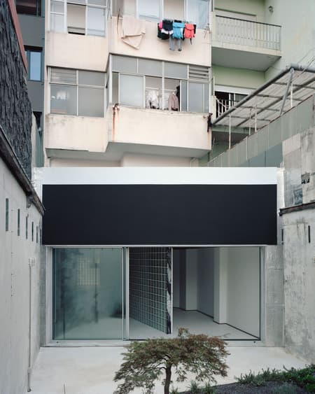 Oasis under a Building