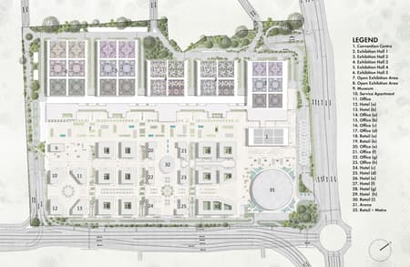 Yashobhoomi Complex 