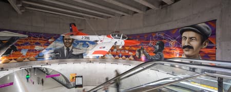 Line 6 Santiago Metro Stations