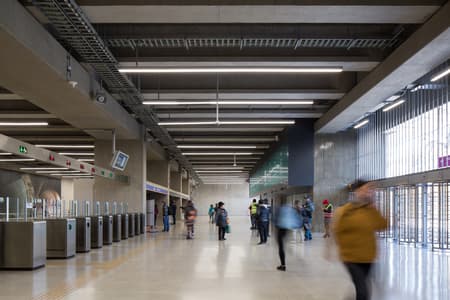 Line 6 Santiago Metro Stations 