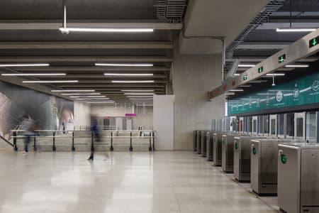 Line 6 Santiago Metro Stations 