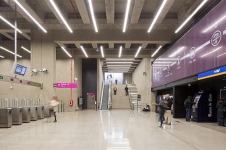 Line 6 Santiago Metro Stations 