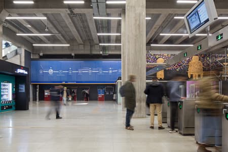 Line 6 Santiago Metro Stations 
