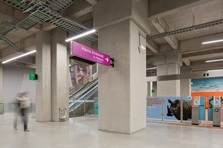 Line 6 Santiago Metro Stations 