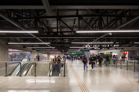 Line 6 Santiago Metro Stations 