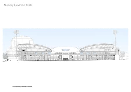 Compton & Edrich Stands Lord’s Cricket Ground 