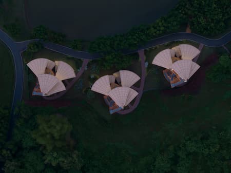 Tree house Design of Nanxi Happy Pastoral Wild Hotel 