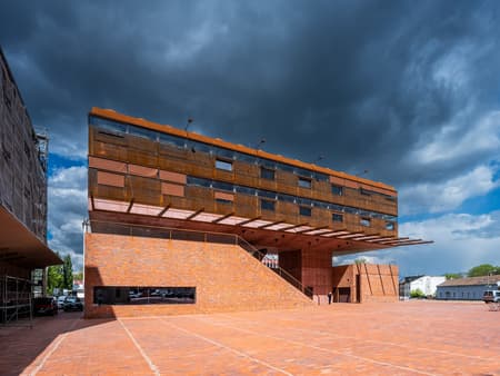 GAMPA and Sféra with Public Spaces of Automatic Mills in Pardubice