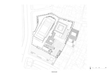 Cai Yuanpei Square and Jiemin Library