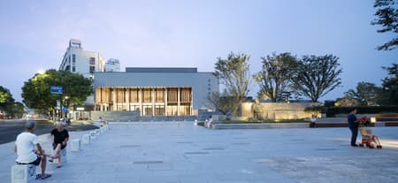 Cai Yuanpei Square and Jiemin Library