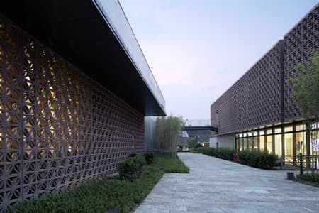 Cai Yuanpei Square and Jiemin Library