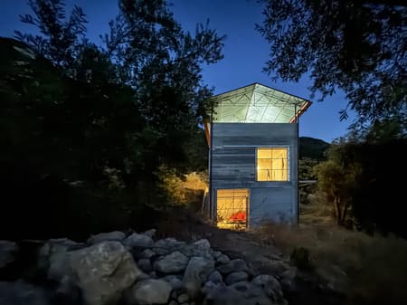 House in an Olive Grove