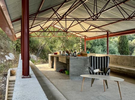 House in an Olive Grove