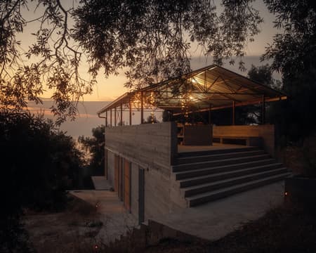 House in an Olive Grove