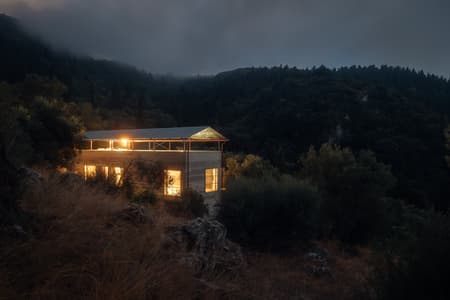 House in an Olive Grove