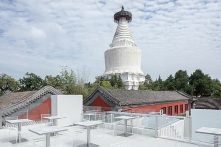 JM Café, White Pagoda Temple in Beijing