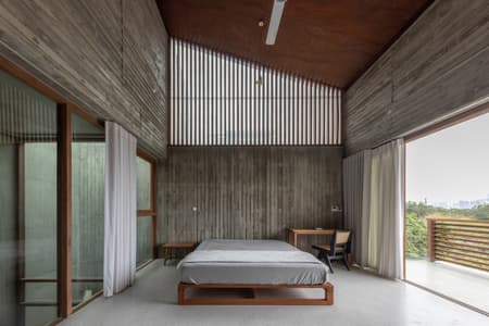 Vertical Tube House - Kam and Ly House