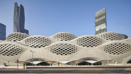 King Abdullah Financial District Metro Station