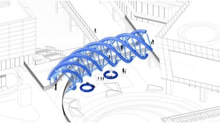 Light Vortex Bridge