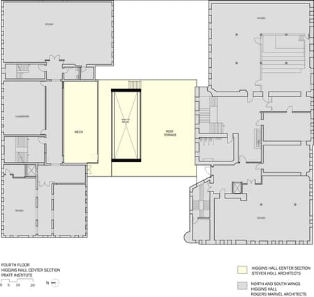 Pratt Institute, Higgins Hall Insertion