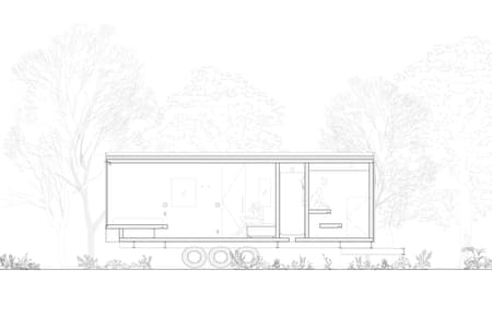 Earthboat Cave - Mobile Cabin 