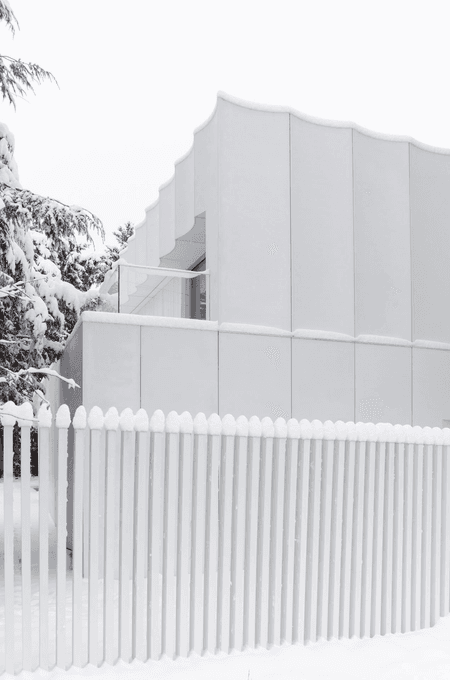 House in White