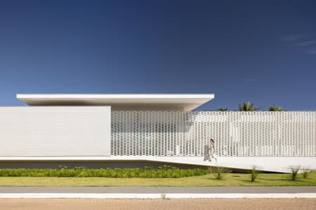 White Bricks House