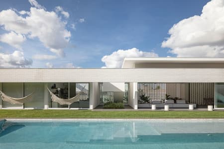 White Bricks House