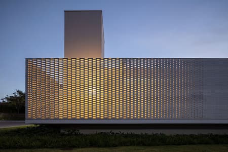 White Bricks House