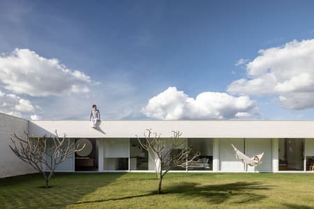 White Bricks House